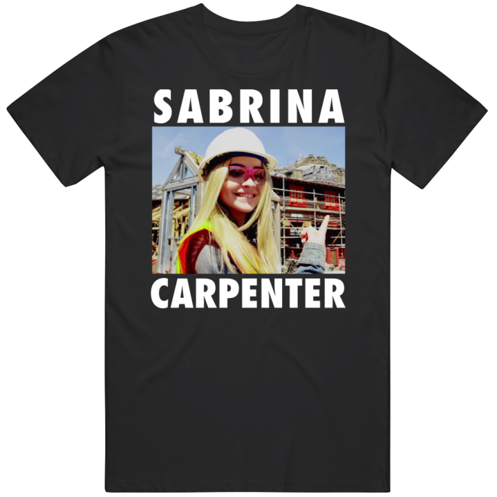 Sabrina Carpenter Site Construction Gift T Shirt