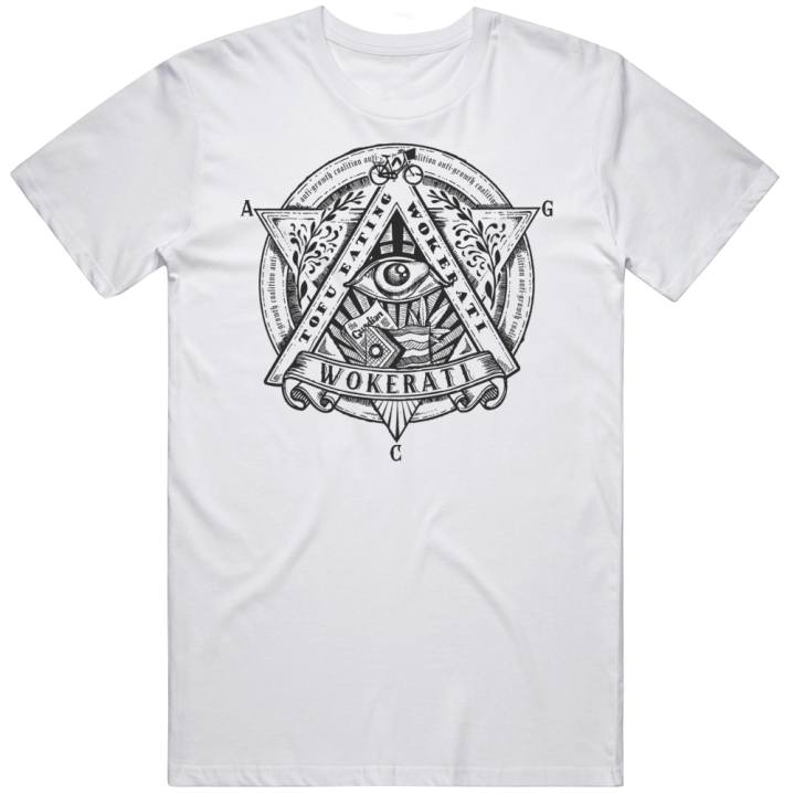 Wokerati Tofu Eating Illuminati Christmas Gift T Shirt