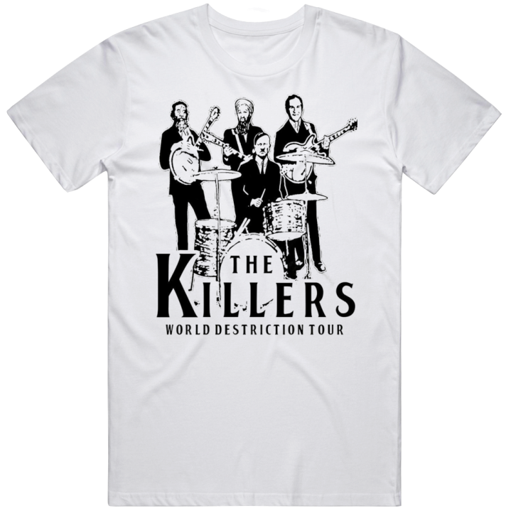 The Killer S World Destriction Destruction Tour Christmas Gift T Shirt