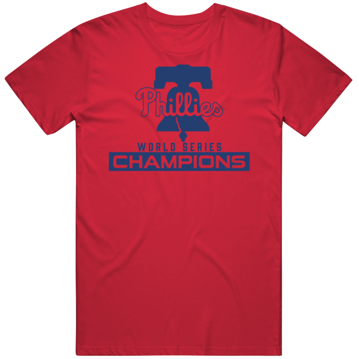 Philadelphia Phillies World Series Champions Baseball T Shirt