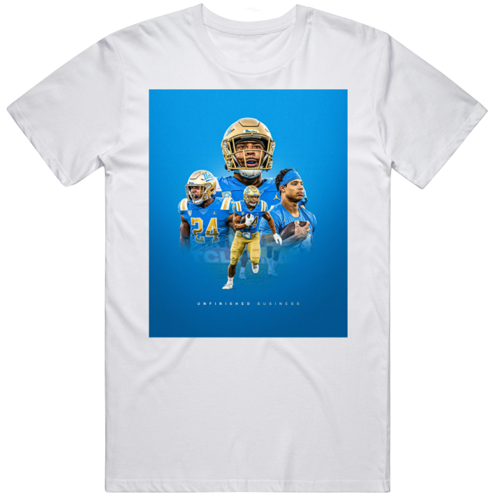 Zach Charbonnet Unfinished Business Michigan Wolveriones Football T Sh