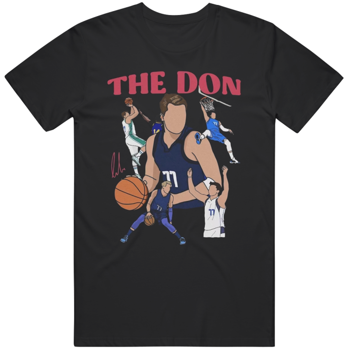 Luka Doncic The Don 77 Dallas Mavericks Basketball T Shirt