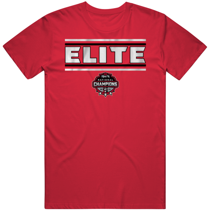 Georgia Bulldogs Elite National Champions 2021 Football Gift T Shirt