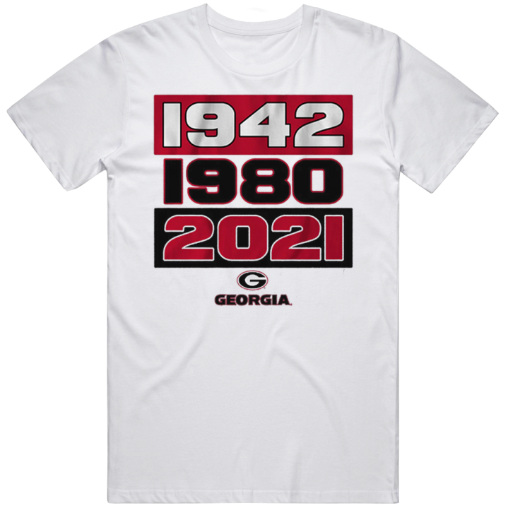 Georgia Bulldogs 1942 1980 2021 National Champions 2021 Football Gift