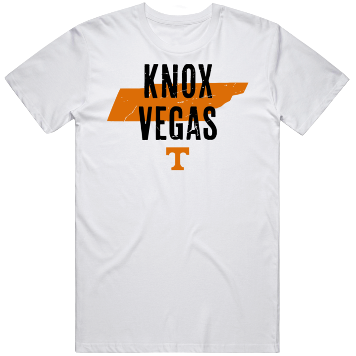 Knox Vegas Hometown Tennessee Volunteers Football T Shirt