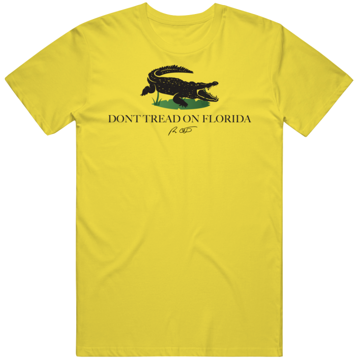 Don't Tread On Florida Alligator Vote T Shirt