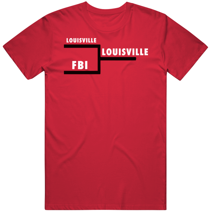 Louisville Kentucky Fbi Parody T Shirt