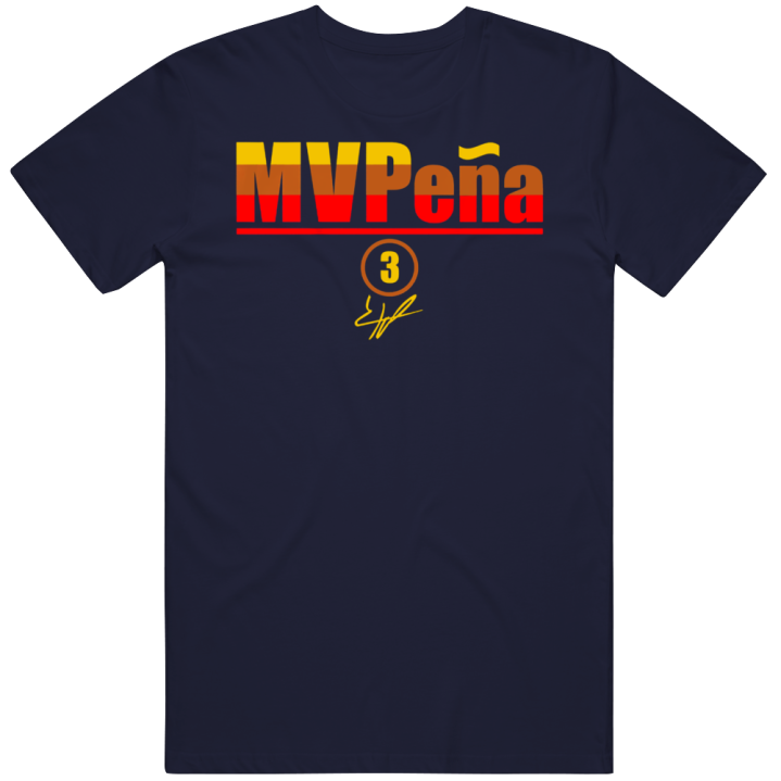 Mvp Jeremy Penaa Mvpena Houston Astros Baseball World Series T Shirt