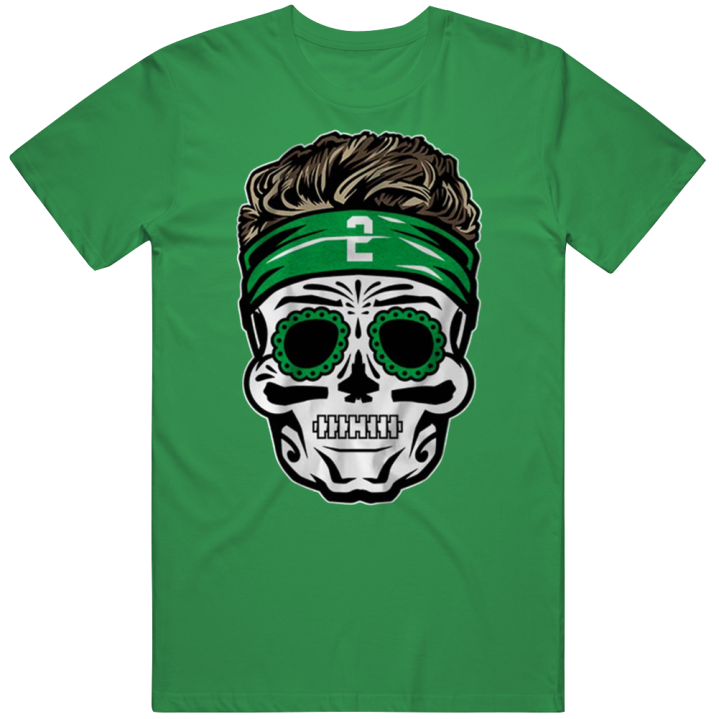 Zack Wilson Sugar Skull New York Jets Football T Shirt