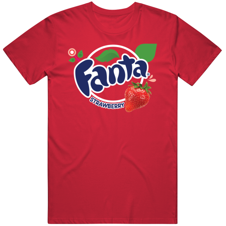 Fanta Strawberry Soda Christmas Gift T Shirt