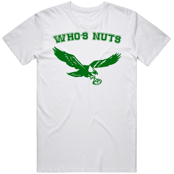 Who's Nuts Philadelphia Eagles Football Christmas Gift T Shirt