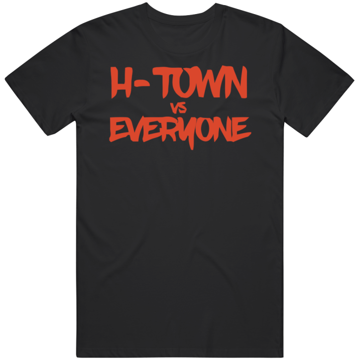 H Town Vs Everyone Houston Astros Baseball Christmas Gift T Shirt