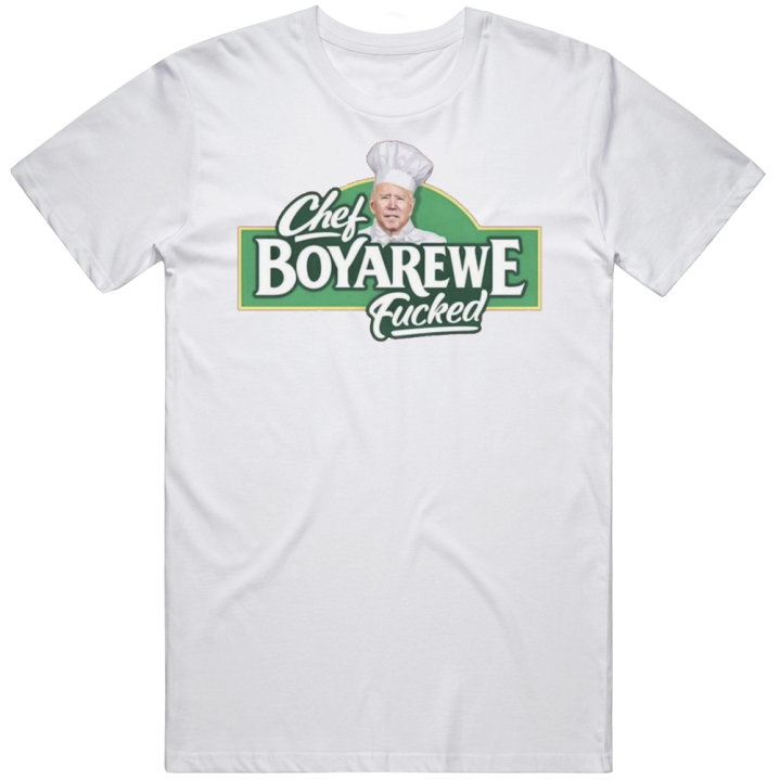 Chef Boyarewe Fucked Boyardee Parody Christmas Gift T Shirt