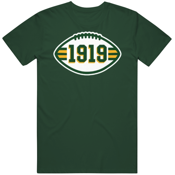 Green Bay Packers 1919 Football T Shirt