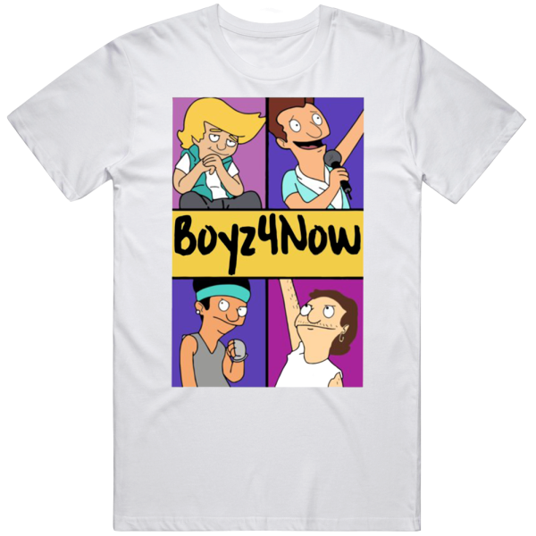 Bob's Burgers Boyz4now Boy Band Gift T Shirt