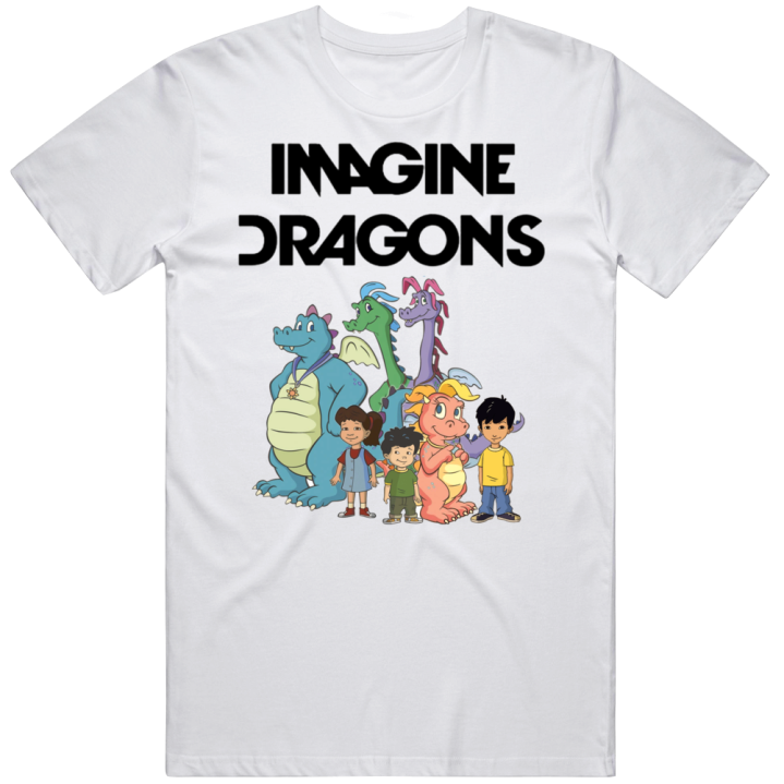 Imagine Dragon Tales Parody T Shirt