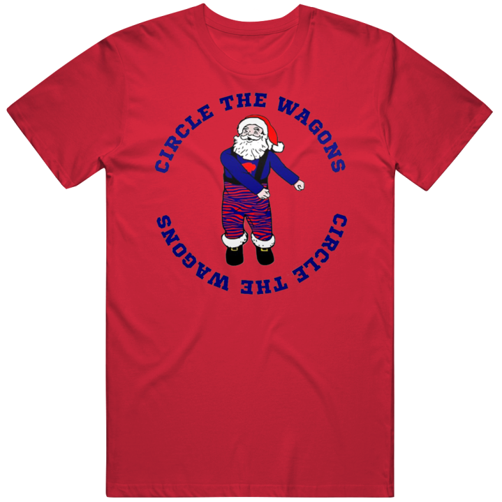 Circle The Wagons Buffalo Bills Christmas Gift T Shirt