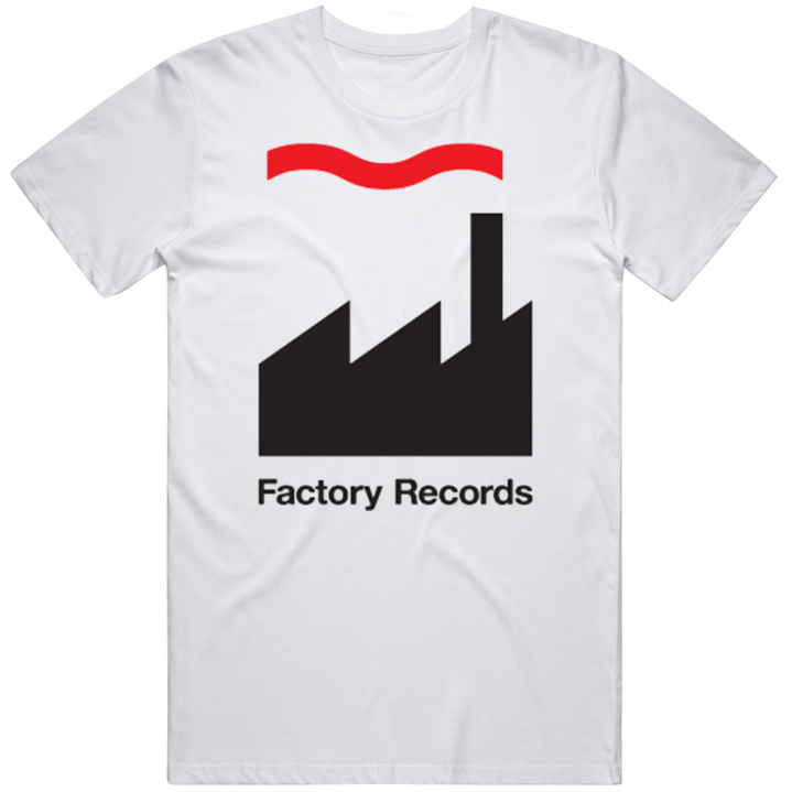 Factory Records Label Vintage Retro T Shirt