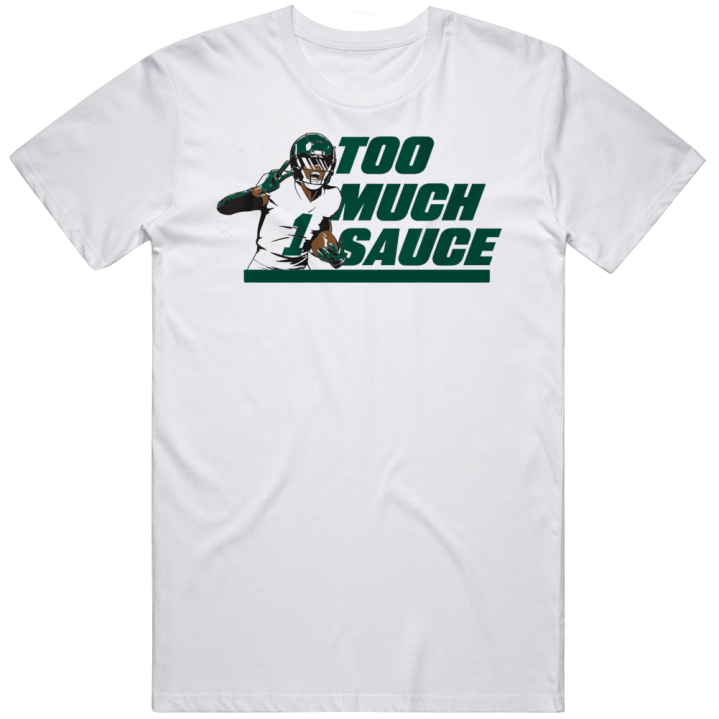 Ahmad Gardner Too Much Sauce New York Jets Football T Shirt