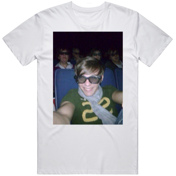 Louis Tomlinson Movie Theatre Selfie One Direction Cursed Meme T Shirt