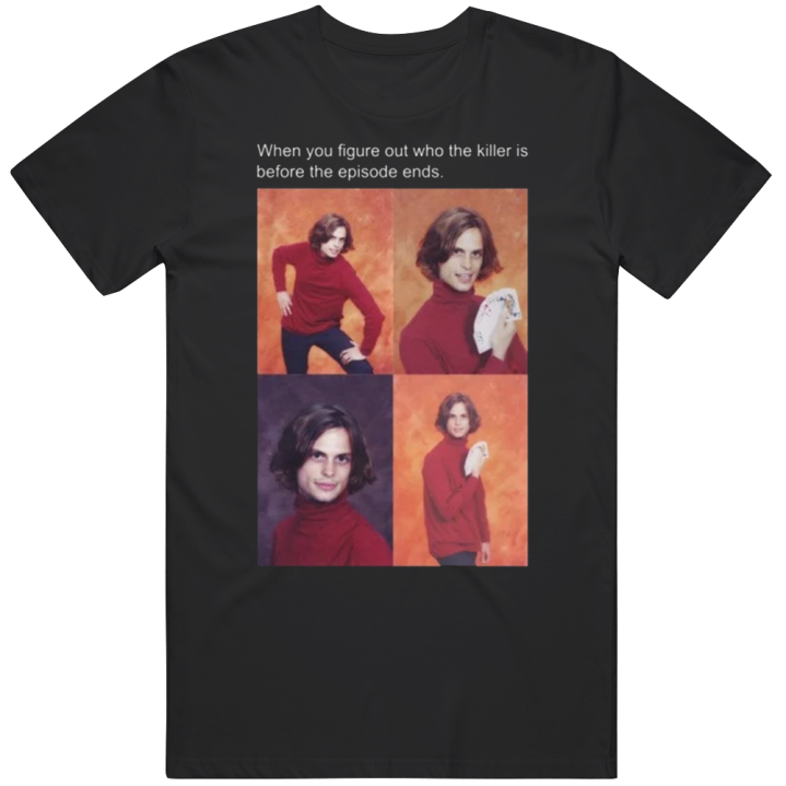 Spencer Reid Criminal Minds When You Figure Out The Killer T Shirt