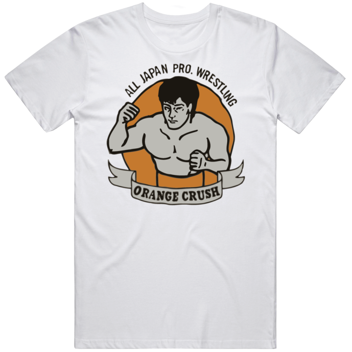 Orange Crush All Japan Pro Wrestling T Shirt