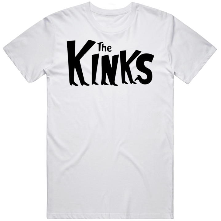 The Kinks Band Logo T Shirt