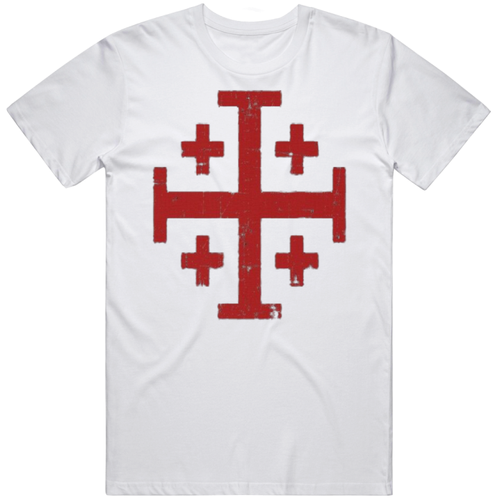 Templar Cross Crusader Knight Christ Warrior T Shirt