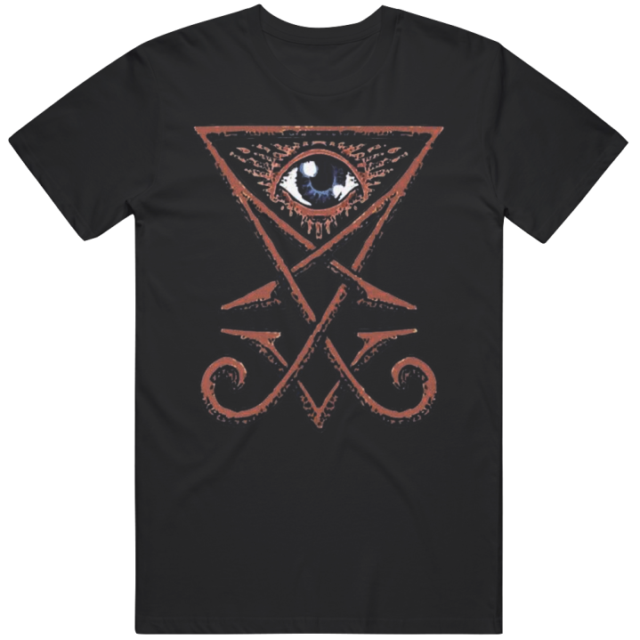 Sigil Of Lucifer Seal Of Satan Church T Shirt