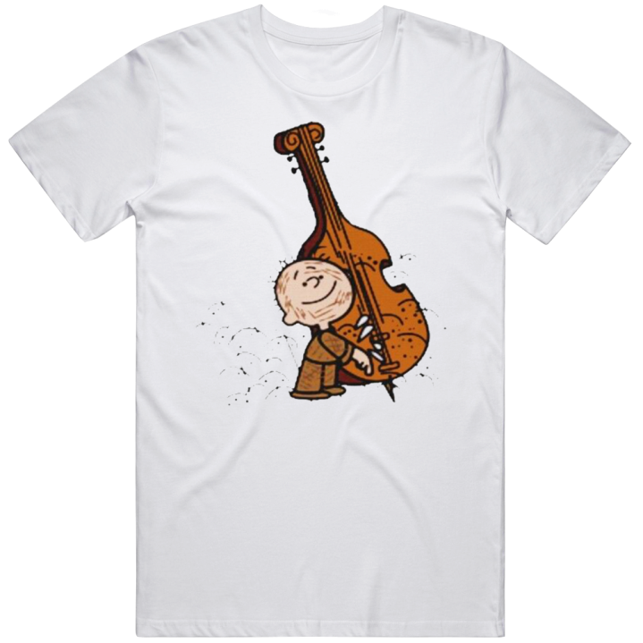 Peanuts Pigpen Playing Bass T Shirt