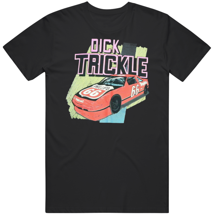 New Reprint Vtg 90s Dick Trickle Racing Black T Shirt