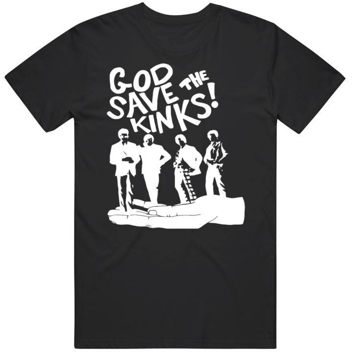 God Save The Kinks Band T Shirt