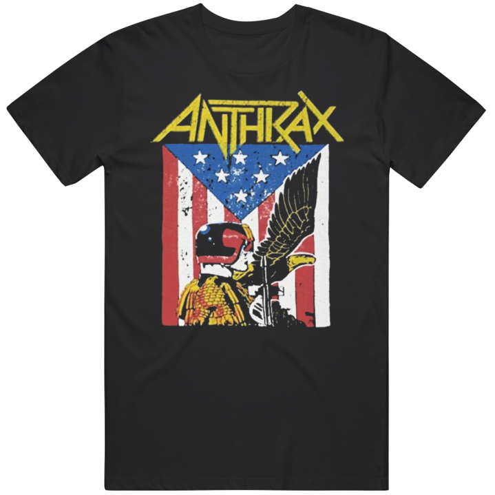 Anthrax Dredd Eagle T Shirt