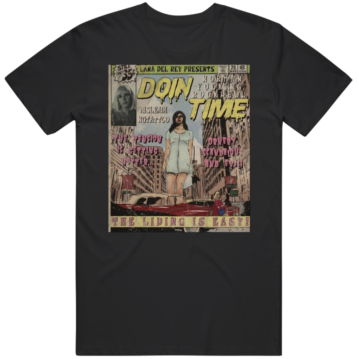 Lana Del Rey Doin Time Magazine Vintage Retro T Shirt