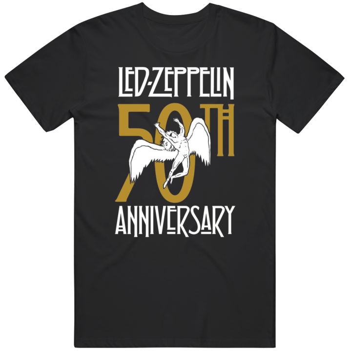 Led Zeppelin 50th Anniversary T Shirt