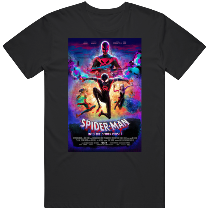 Spiderman Across The Spiderverse Movie T Shirt