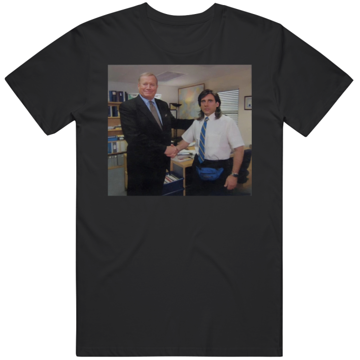 Michael Scott Shaking Hands Meme The Office Gift T Shirt