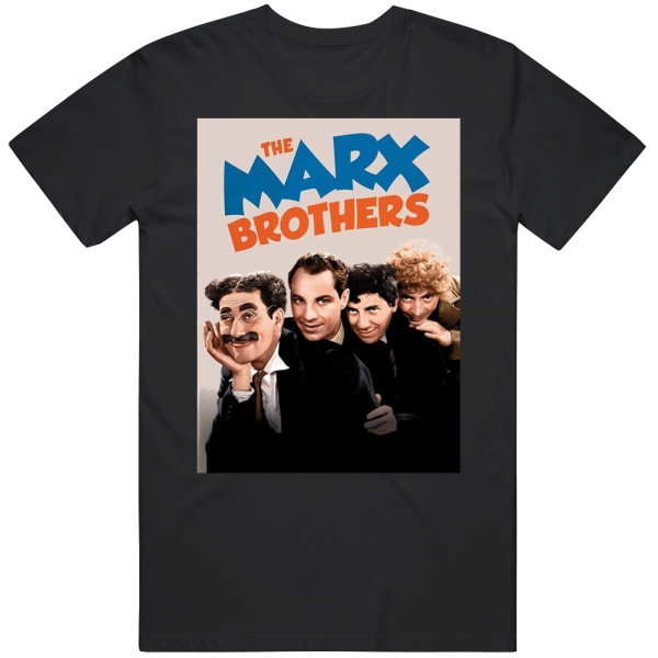 The Marx Brothers Comedy Group Retro Vintage T Shirt