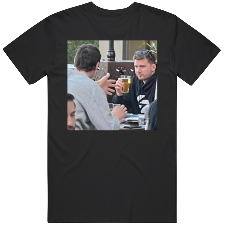 Luka Doncic Recovery Beer Dallas Football T Shirt