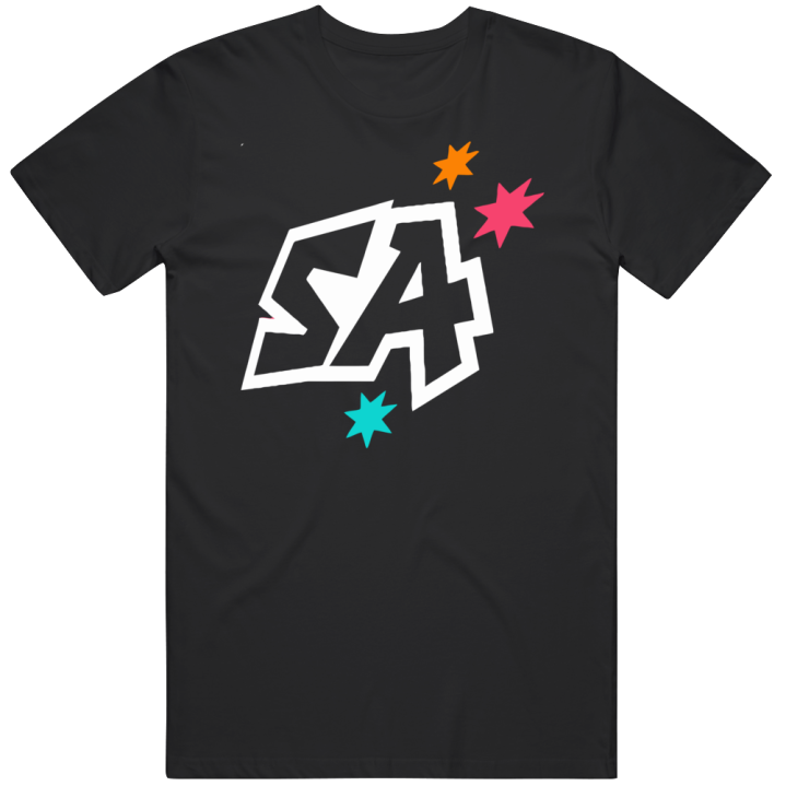 San Antonio Spurs Sportiqe City Sa Basketball T Shirt