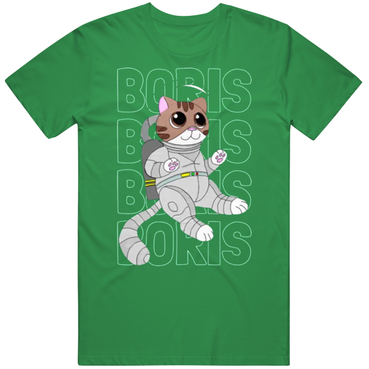 Space Cat Mikina Astronaut Kocourek Boris T Shirt