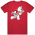 Georgia Bulldogs Running Trophy Football Champions T Shirt