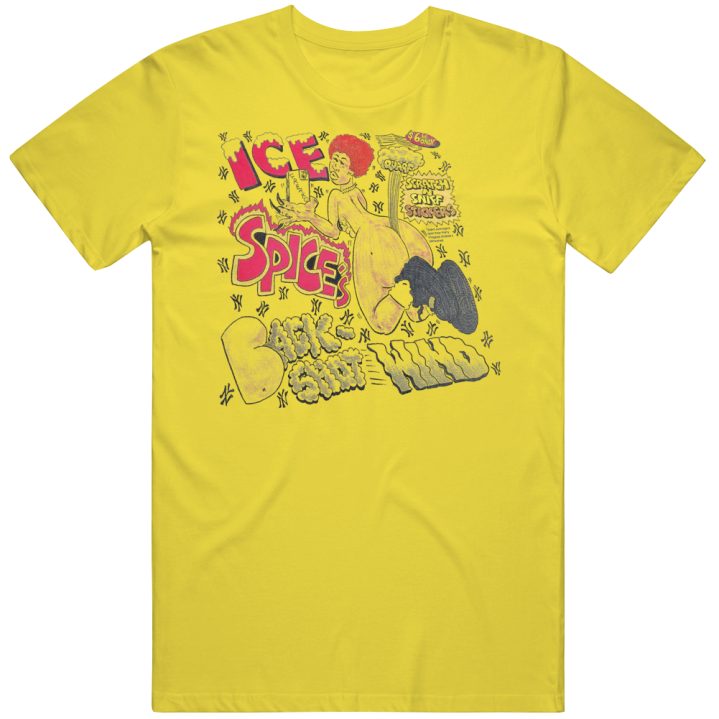 Ice Spice Backshot Wind Scratch N Sniff Magazine T Shirt