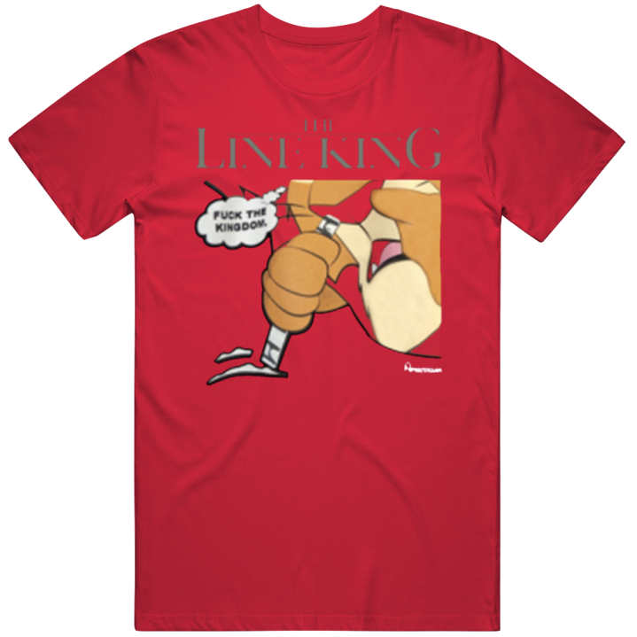 Lion Line King Simba Fuck The Kingdom T Shirt