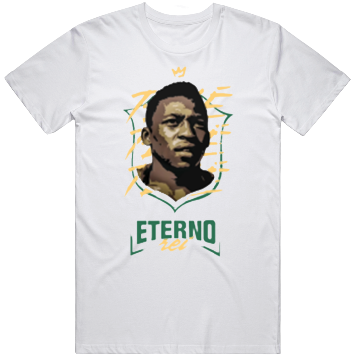 Pele Eterno Rei Messi T Shirt