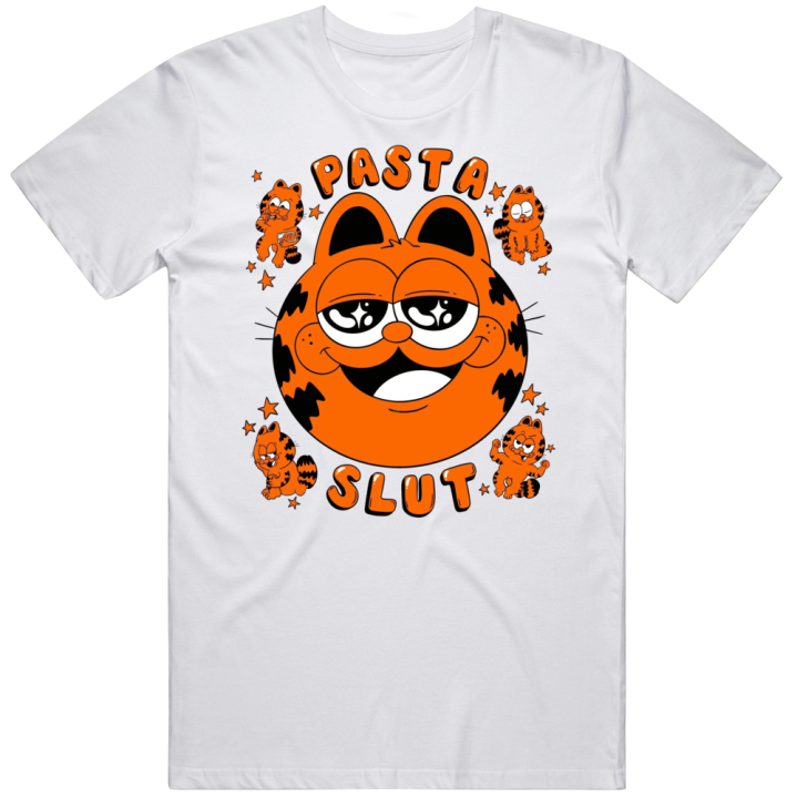 Garfield Pasta Slut T Shirt