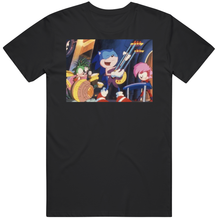 Sonic Underground Rock Band T Shirt