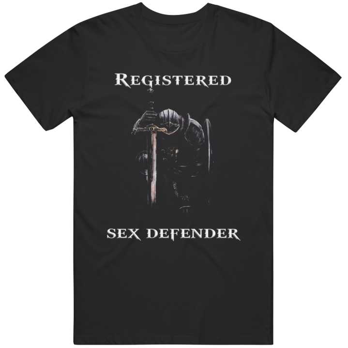 Registered Sex Defender T Shirt