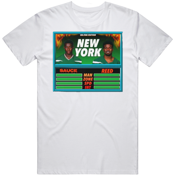 Sauce Gardner Dj Reed Jam New York Jets Fan T Shirt