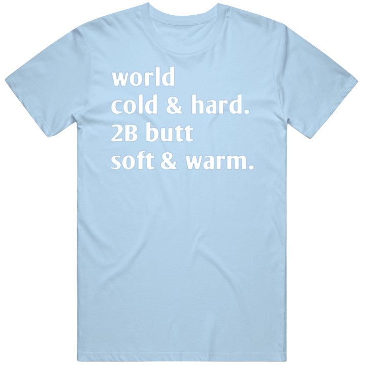 Raiden 2b World Cold And Hard Butt Soft Warm Meme T Shirt